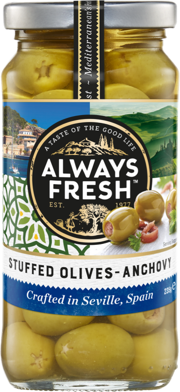 STUFFED OLIVES - ANCHOVY