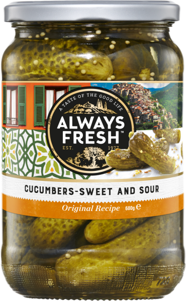 Cucumbers - Sweet & Sour