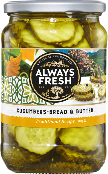 Cucumbers - Bread & Butter