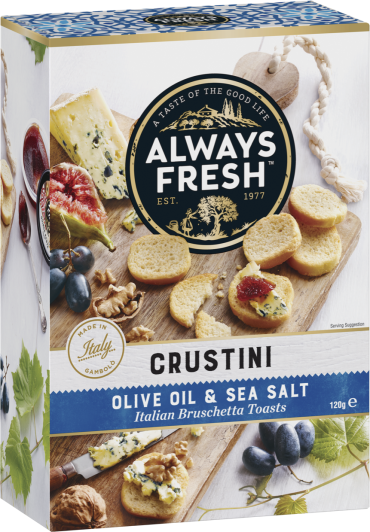Crustini - Olive Oil & Sea Salt