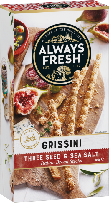 Grissini - Three Seed & Sea Salt
