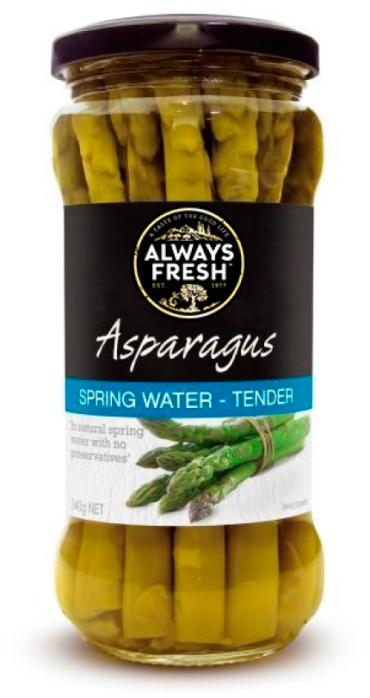 Asparagus – Spring Water