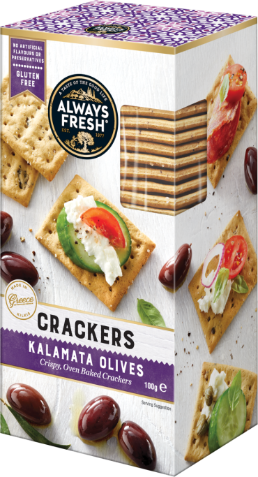 Crackers - Kalamata Olive