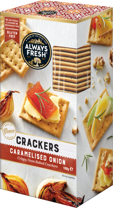 Crackers - Caramelised Onions