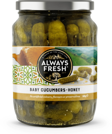 Baby Cucumbers - Honey