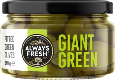 Pitted Giant Green Olives